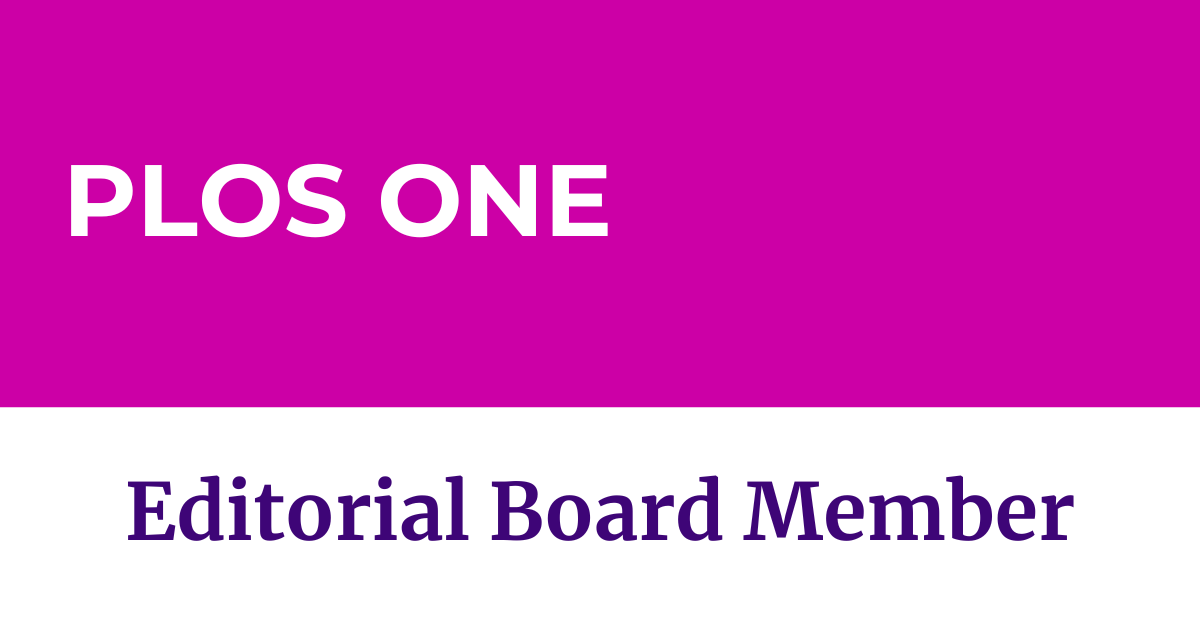 PLOS ONE Editorial Board Badge